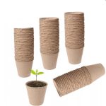 Macetero Biodegradable Para Plantas y Almacigos 100 unidades